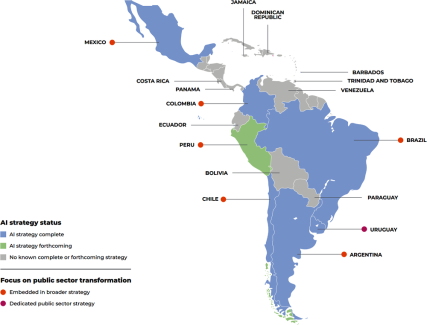 Latinalainen Amerikka ottaa harppauksia tekoälykehityksen ja eettisen keskustelun kiihtyessä maailmalla
